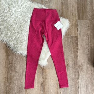 Beyond Yoga Spacedye Caught In The Midi High Waisted
Legging | Cranberry Heather